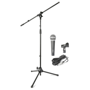 Vonyx Microphone Stand Kit w/ FREE Carry Bag at Anthony's Music - Retail, Music Lesson & Repair NSW 