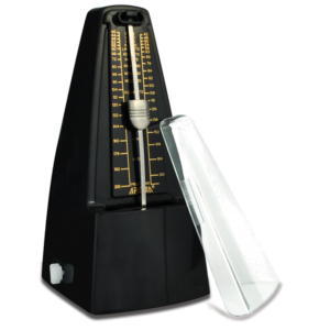 Aroma AM707BLACK Mechanical Metronome Black at Anthony's Music - Retail, Music Lesson & Repair NSW 
