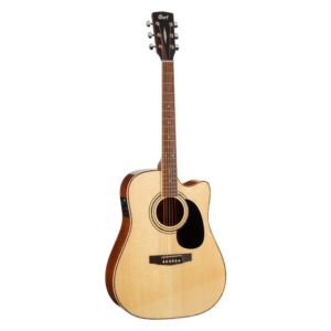 Cort AD880CE Nat Dreadnought Cutaway Gloss Finish Natural at Anthony's Music - Retail, Music Lesson & Repair NSW 