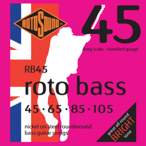Rotosound RB45 Rotobass Strings Standard 45-105 at Anthony's Music - Retail, Music Lesson & Repair NSW 