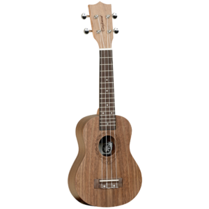 Tanglewood TWT2 Tiare Soprano Ukulele All Black Walnut at Anthony's Music - Retail, Music Lesson & Repair NSW