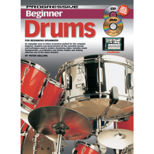 Progressive Beginner Drums For Absolute Beginners at Anthony's Music - Retail, Music Lesson & Repair NSW 