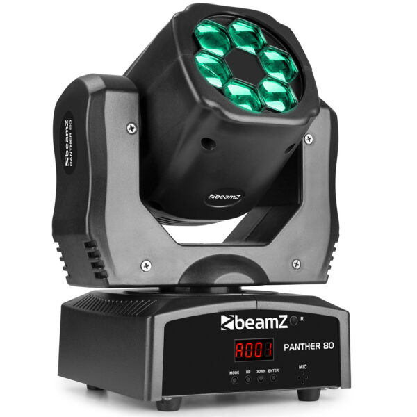 BeamZ Panther 80 LED Moving Head Effect with IRC at Anthony's Music - Retail, Music Lesson & Repair NSW 