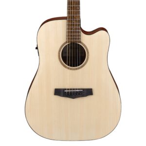 Ibanez PF10CE OPN Acoustic Electric Guitar Natural at Anthony's Music - Retail, Music Lesson & Repair NSW