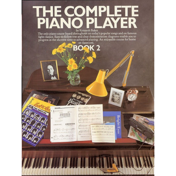 The Complete Piano Player Book 2 Dunlop J103B Dual Straplocks Black at Anthony's Music - Retail, Music Lesson & Repair NSW 