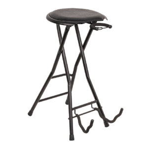Xtreme GS811 Guitarist Performer Stool With Guitar Stand at Anthony's Music - Retail, Music Lesson & Repair NSW 
