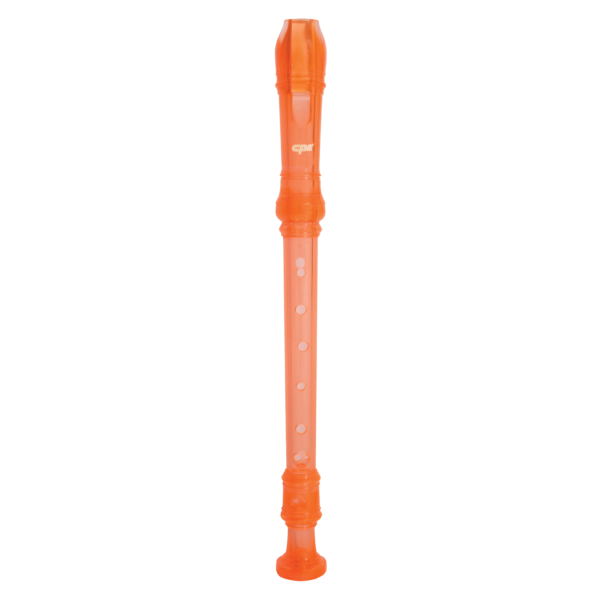 CPK AT33O Descant Plastic Recorder Transparent Orange w/ Clear Bag & Rod at Anthony's Music - Retail, Music Lesson & Repair NSW 