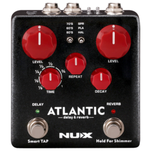 NU-X NXNDR5 Verdugo Series Atlantic Multi Delay & Reverb Effects Pedal at Anthony's Music - Retail, Music Lesson & Repair NSW 