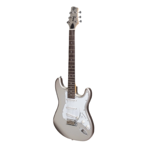 Badger Streetbadger Electric Guitar Silver at Anthony's Music Retail, Music Lesson & Repair NSW 
