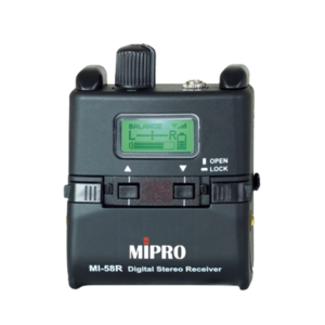 MIPRO MI58R 5.8GHz IEM Receiver at Anthony's Music - Retail, Music Lesson & Repair NSW 