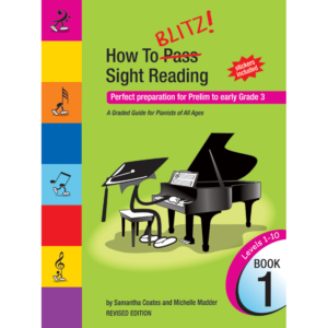 How To Blitz Sight Reading Book 1 at Anthony's Music - Retail, Music Lesson & Repair NSW 