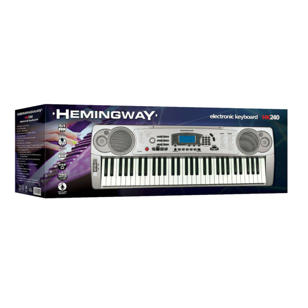 Hemingway HK240 61 Key Touch Sensitive Keyboard at Anthony's Music - Retail, Music Lesson & Repair NSW 