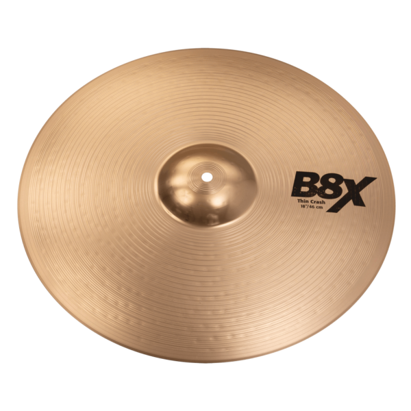 Sabian B8X Thin Crash 18″ Cymbal at Anthony's Music Retail, Music Lesson & Repair NSW 