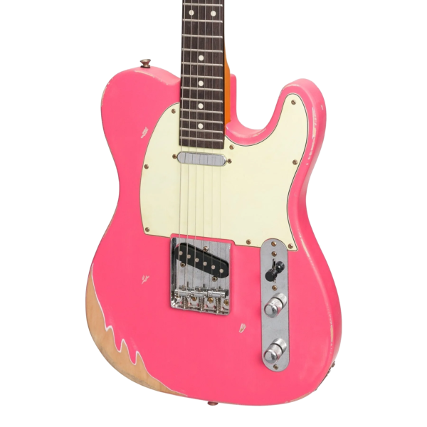 Tokai TL-TE14-PK Legacy TE-Stle Relic Pink at Anthony's Music Retail, Music Lesson & Repair NSW 