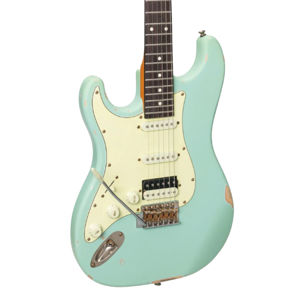 Tokai TL-ST5L-BLU Tokai Legacy St Relic SSH Left Handed Blue at Anthony's Music Retail, Music Lesson & Repair NSW