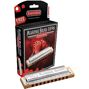 Hohner 15-M1896036x Marine Band MS-Series Harmonica D at Anthony's Music Retail, Music Lesson & Repair NSW