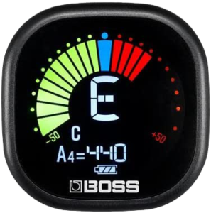 Boss TU05 Clip On Tuner at Anthony's Music Retail, Music Lesson & Repair NSW 