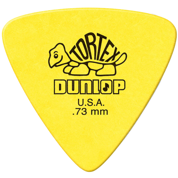 Dunlop 73TRI Triangle Pick Single .73mm at Anthony's Music Retail, Music Lesson & Repair NSW 