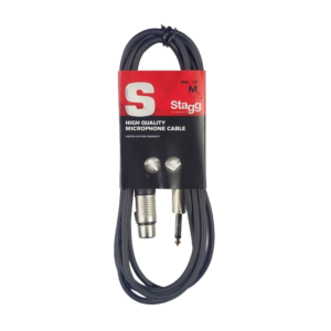 Stagg SMC6XP Mic Cable XLR (f) to 6.3 (m) at Anthony's Music Retail, Music Lesson & Repair NSW