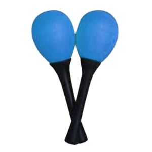 Mano Percussion EM125 Egg Maracas On Handle – Blue at Anthony's Music Retail, Music Lesson & Repair NSW 