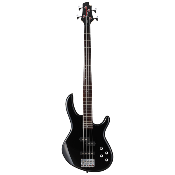 Cort Action Bass Plus BK 4 Gloss Bass Guitar Black at Anthony's Music Retail, Music Lesson & Repair NSW
