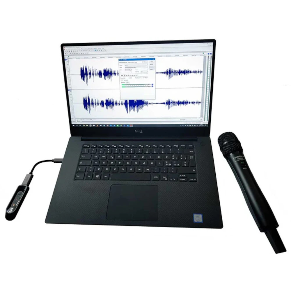 Proel U24H 2.4GHz USB Wireless Handheld Microphone System_2