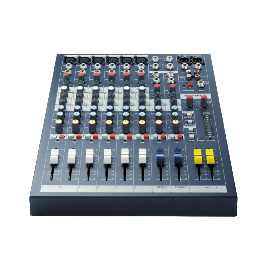 Soundcraft EPM6 Analogue PA Mixer 6 Channel 3